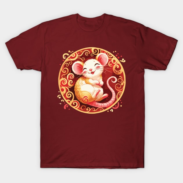 Chinese Zodiac Year of the Rat T-Shirt by Heartsake